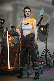 フルシリコン製 Game Lady 168cm Dカップ No.1ヘッド リアルメイク付き 眉毛とまつ毛植毛あり