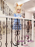 Aotume Doll TPE製ラブドール アニメドール 135cm AAカップ（細身タイプ）#67