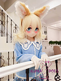 Aotume Doll TPE製ラブドール アニメドール 135cm AAカップ（細身タイプ）#67