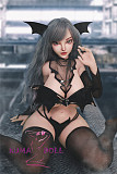 シリコン製頭部+TPEボディ JY Doll 125cm Ｇカップ巨乳 魅魔 ヘッド