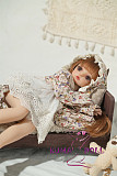 TPE製ラブドール AXB Doll 65cm TA07ヘッド バスト平ら 掲載画像のボディはリアルメイク付き