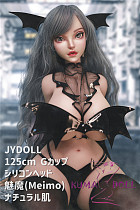 シリコン製頭部+TPEボディ JY Doll 125cm Ｇカップ巨乳 魅魔 ヘッド