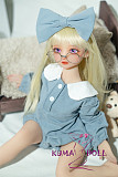 TPE製ラブドール AXB Doll 65cm TA11ヘッド バスト平ら 掲載画像のボディはリアルメイク付き