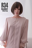 Real Girl (A工場製) ラブドール 148cm Cカップ R34頭部 TPE材質ボディー ヘッド材質選択可能 メイク選択可能