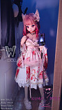アニメドール ソフトビニール製ヘッド+TPE製ボディ WM Dolls 146cm Mini Y001ヘッド