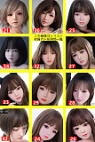 イキ顔  R52頭部 Real Girl (A工場製) ラブドール 157cm Cカップ ボディー及びヘッド材質など選択可能 カスタマイズ可