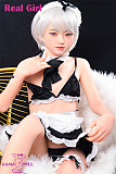 【A工場製】 138cm貧乳 ロり系 R53頭部 Real Girl ラブドール シリコンヘッド+TPEボディカスタマイズ可