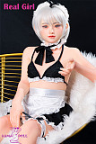 【A工場製】 138cm貧乳 ロり系 R53頭部 Real Girl ラブドール シリコンヘッド+TPEボディカスタマイズ可