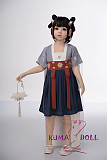 シリコン製頭部+TPEボディ ラブドール AXB Doll 新型110cm バスト平 GB58ヘッド 掲載画像のボディはリアルメイク付き