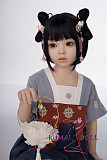 シリコン製頭部+TPEボディ ラブドール AXB Doll 新型110cm バスト平 GB58ヘッド 掲載画像のボディはリアルメイク付き