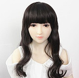 シリコン製頭部+TPEボディ ラブドール AXB Doll 新型110cm バスト平 GB58ヘッド 掲載画像のボディはリアルメイク付き