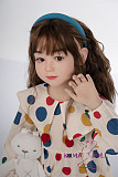 シリコン製頭部+TPEボディ ラブドール AXB Doll 新型110cm バスト平 GB02ヘッド 掲載画像のボディはリアルメイク付き