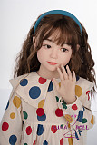 シリコン製頭部+TPEボディ ラブドール AXB Doll 新型110cm バスト平 GB02ヘッド 掲載画像のボディはリアルメイク付き