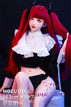 TPE製ラブドール MOZU 163cm Hカップ 小兹頭部 ラブドール 体重35kg  肌色＆眼球色＆メイク＆ウィッグ＆衣装は宣材写真と同じ