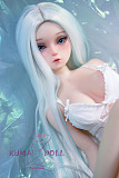 フルシリコン製ラブドール JY Doll 60cm ミニドール 冰梅(Bingmei)ヘッド 肌色＆眼球色＆メイク＆ウィッグ＆衣装は宣材写真と同じ