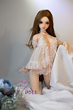 フルシリコン製ラブドール JY Doll 60cm ミニドール 草莓(Caomei)ヘッド 肌色＆眼球色＆メイク＆ウィッグ＆衣装は宣材写真と同じ