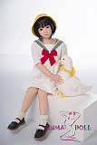 シリコン製頭部+TPEボディ ラブドール AXB Doll 新型120cm バスト平 GB59ヘッド 掲載画像のボディはリアルメイク付き