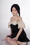 シリコン製頭部+TPEボディ ラブドール AXB Doll 140cm バスト中 GD13ヘッド 掲載画像のボディはリアルメイク付き