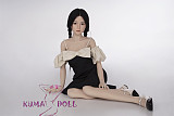 シリコン製頭部+TPEボディ ラブドール AXB Doll 140cm バスト中 GD13ヘッド 掲載画像のボディはリアルメイク付き