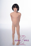 シリコン製頭部+TPEボディ ラブドール AXB Doll 新型120cm バスト平 GB59ヘッド 掲載画像のボディはリアルメイク付き