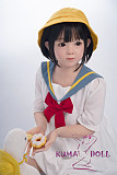 シリコン製頭部+TPEボディ ラブドール AXB Doll 新型120cm バスト平 GB59ヘッド 掲載画像のボディはリアルメイク付き