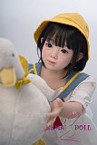 シリコン製頭部+TPEボディ ラブドール AXB Doll 新型120cm バスト平 GB59ヘッド 掲載画像のボディはリアルメイク付き