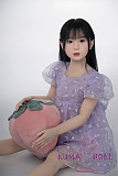 シリコン製頭部+TPEボディ ラブドール AXB Doll 新型120cm バスト平 GB09ヘッド 掲載画像のボディはリアルメイク付き