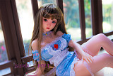 フルシリコン製ラブドール JY Doll 70cm ミニドール 宝钗(Baochai)ヘッド 肌色＆眼球色＆メイク＆ウィッグ＆衣装は宣材写真と同じ