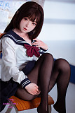 最新版メイク#8頭部 FUDOLL ラブドール 136cm Aカップ 高級シリコン頭部 ボディ材質及び身長など選べる