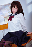 最新版メイク#8頭部 FUDOLL ラブドール 136cm Aカップ 高級シリコン頭部 ボディ材質及び身長など選べる