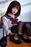最新版メイク#8頭部 FUDOLL ラブドール 136cm Aカップ 高級シリコン頭部 ボディ材質及び身長など選べる