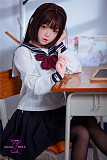 最新版メイク#8頭部 FUDOLL ラブドール 136cm Aカップ 高級シリコン頭部 ボディ材質及び身長など選べる