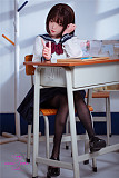 最新版メイク#8頭部 FUDOLL ラブドール 136cm Aカップ 高級シリコン頭部 ボディ材質及び身長など選べる