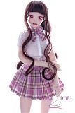 2.6kg フルシリコン製 MOZU 63cm 小玲奈(Rena)  肌色＆眼球色＆メイク＆ウィッグ＆衣装は宣材写真と同じ 小型で軽量化で収納しやい 使いやすい