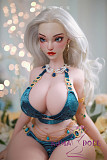 シリコン製頭部+TPEボディ JY Doll 125cm Ｇカップ巨乳 魅魔 ヘッド