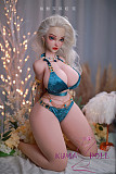 シリコン製頭部+TPEボディ JY Doll 125cm Ｇカップ巨乳 魅魔 ヘッド