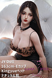 シリコン製頭部+TPEボディ JY Doll 163cm Eカップ #星玥（Xingyue）ヘッド