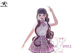 2.6kg フルシリコン製 MOZU 63cm 小玲奈(Rena)  肌色＆眼球色＆メイク＆ウィッグ＆衣装は宣材写真と同じ 小型で軽量化で収納しやい 使いやすい