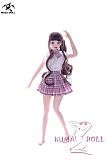 2.6kg フルシリコン製 MOZU 63cm 小玲奈(Rena)  肌色＆眼球色＆メイク＆ウィッグ＆衣装は宣材写真と同じ 小型で軽量化で収納しやい 使いやすい