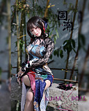 【RRS版】フルシリコン製ラブドール Top Sino Doll 170cm Bカップ T17 米楠(Minan) チャイナドレス
