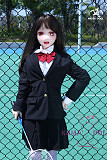 TPE製ラブドール MOZU 163cm Hカップ 琉璃（Liuli） ラブドール 体重35kg  肌色＆眼球色＆メイク＆ウィッグ＆衣装は宣材写真と同じ
