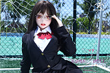 TPE製ラブドール MOZU 163cm Hカップ 琉璃（Liuli） ラブドール 体重35kg  肌色＆眼球色＆メイク＆ウィッグ＆衣装は宣材写真と同じ