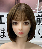 職人メイクの頭部単体 Cosdoll正規品 ラブドールTPE材質ヘッド ヘッドのみ M16ジョイント汎用版