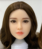 職人メイクの頭部単体 Cosdoll正規品 ラブドールTPE材質ヘッド ヘッドのみ M16ジョイント汎用版