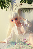 2.6kg フルシリコン製 MOZU 63cm 雪儿(xueer)肌色＆眼球色＆メイク＆ウィッグ＆衣装は宣材写真と同じ 小型で軽量化で収納しやい 使いやすい