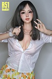 R51頭部 148cm普通乳 ロり系 Real Girl (A工場製) ラブドール ボディー及びヘッド材質など選択可能 カスタマイズ可