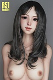 R51頭部 148cm普通乳 ロり系 Real Girl (A工場製) ラブドール ボディー及びヘッド材質など選択可能 カスタマイズ可