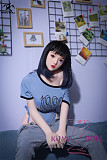 TPE製ラブドール MOZU 145cm Bカップ 亚海 ちゃん 体重25kg 肌色＆眼球色＆メイク＆ウィッグ＆衣装は宣材写真と同じ