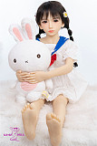 Q1頭部 Real Girl ロり系ラブドール TPE材質 カスタマイズ可能 17kg 128cm貧乳