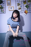 TPE製ラブドール MOZU 145cm Bカップ 亚海 ちゃん 体重25kg 肌色＆眼球色＆メイク＆ウィッグ＆衣装は宣材写真と同じ